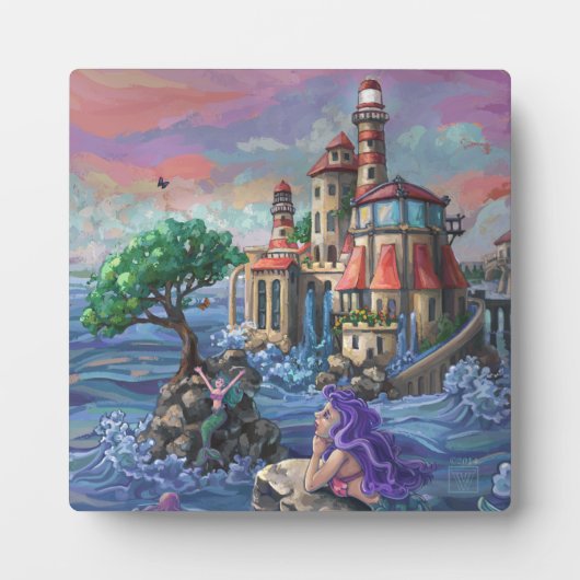 Mermaid Castle Fotoplaat (Voorkant)