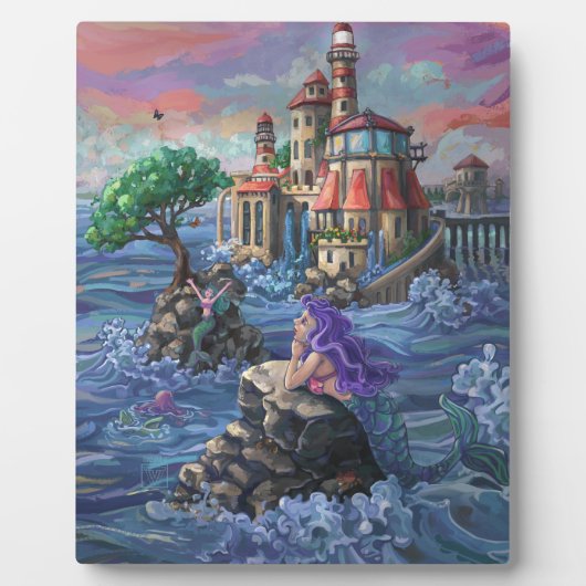 Mermaid Castle Fotoplaat (Voorkant)