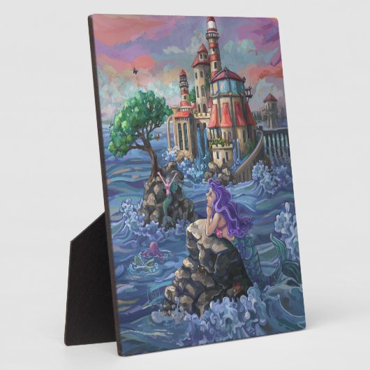 Mermaid Castle Fotoplaat (Zijkant)