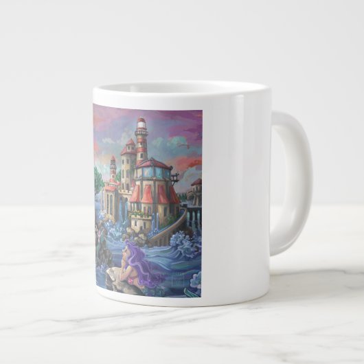 Mermaid Castle Grote Koffiekop (Voorkant rechts)