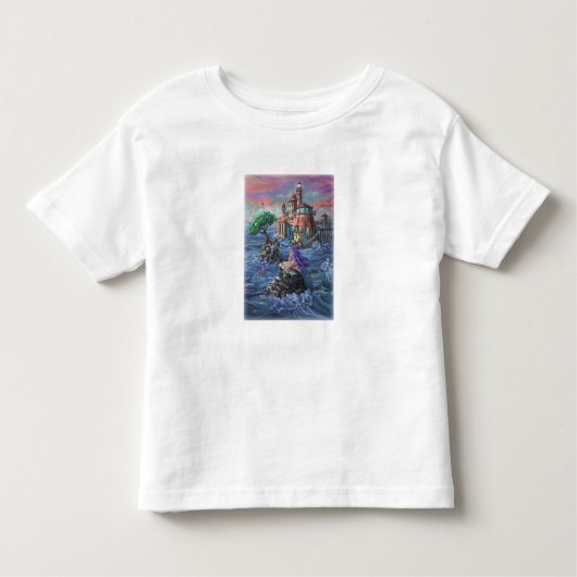 Mermaid Castle Kinder Shirts (Voorkant)