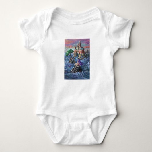 Mermaid Castle Romper (Voorkant)