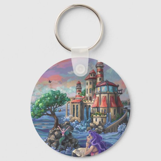 Mermaid Castle Sleutelhanger (Voorkant)