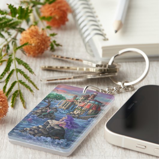 Mermaid Castle Sleutelhanger (Voorkant Rechts)