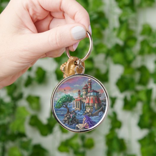 Mermaid Castle Sleutelhanger (Hand)