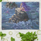 Mermaid Castle Theedoek (Gevouwen)