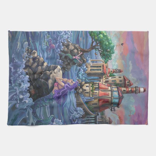 Mermaid Castle Theedoek (Horizontaal)