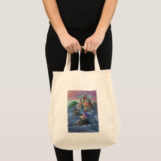 Mermaid Castle Tote Bag (Voorkant (product))