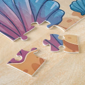 Mermaid Cat Legpuzzel (Zijkant)