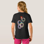 Mermaid Cat Ocean Dream Fantasy Schattig T-shirt (Achterkant volledig)