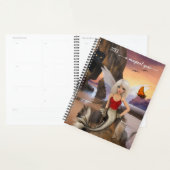 Mermaid Cats Surreal Fantasy Planner (Display)