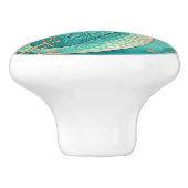 Mermaid ceramic drawer knobs keramische knop (Zijkant)