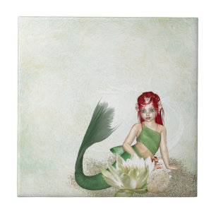 Mermaid Ceramic Tile Tegeltje