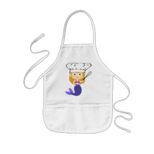 Mermaid Chef Kinder Schort