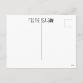 Mermaid Christmas Briefkaart (Achterkant)