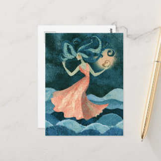 Mermaid Collage Briefkaart