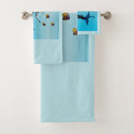 Mermaid Coral Vision Bad Handdoek