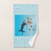 Mermaid Coral Vision Bad Handdoek (Handdoek)
