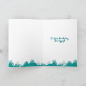 Mermaid Cotes Verjaardag Kaart (Binnen)