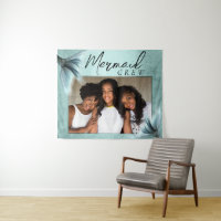 Mermaid Crew Aqua | Mint Seafoam Luxe Vriend Foto