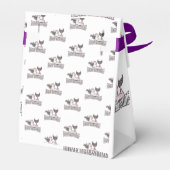 Mermaid Crew Party houdt van het surf Bedankdoosjes (Achterkant)