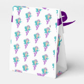 Mermaid Crew Party Pirate Favor Box Bedankdoosjes (Achterkant)