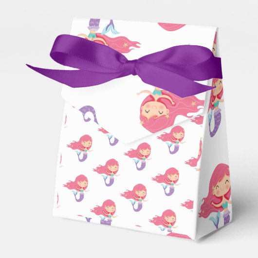 Mermaid Crew Party Pirate Favor Box Bedankdoosjes (Voorkant Zijde)