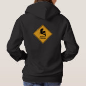 Mermaid Crossing Sign Hoodie (Achterkant)