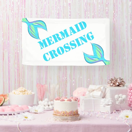 Mermaid Crossing Spandoek (Feest)