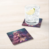 Mermaid Crown Kartonnen Onderzetters (Insitu)