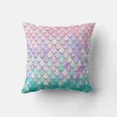 Mermaid Cushion, Girls Bedroom Decor Kussen (Achterkant)