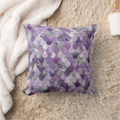 Mermaid Cushion, Girls Bedroom Decor Paars Kussen (Deken)