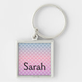 Mermaid Custom Name sleutelhanger - Sarah (Voorkant)