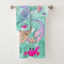 Mermaid Cute Green Starfish Personal