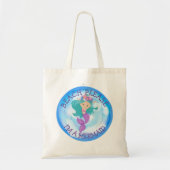 Mermaid Cute Happy Canvas tas (Voorkant)