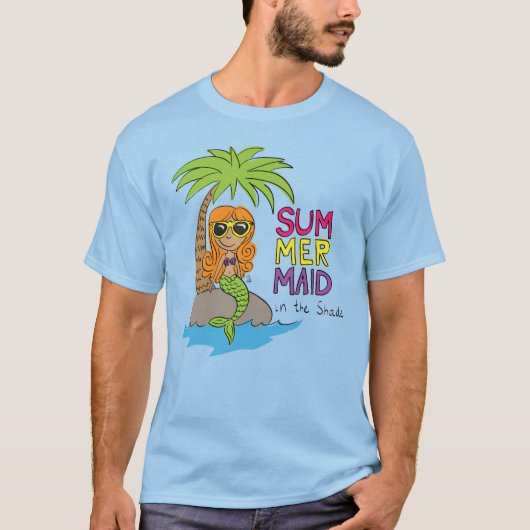 Mermaid Cute Kinder T-shirt (Voorkant)