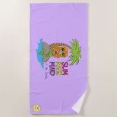 Mermaid Cute Summer Kinder Strandlaken (Voorkant)