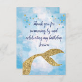 Mermaid Dankuwel kaarten (Voorkant / Achterkant)