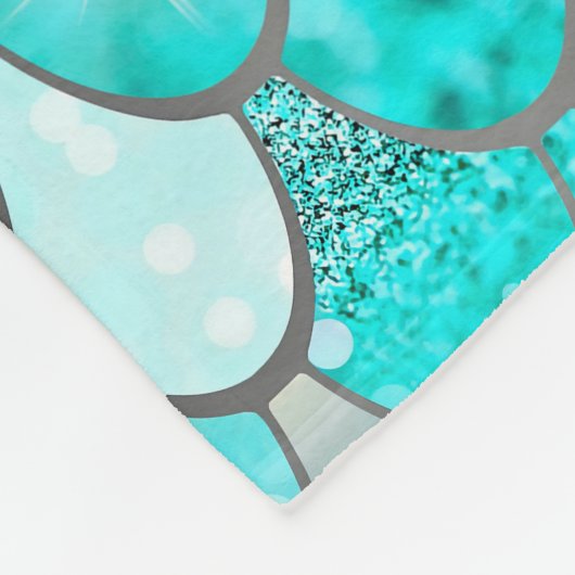 Mermaid Decor Fleece Blanket (Hoek)