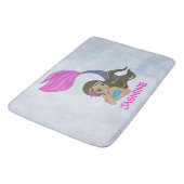 Mermaid Design Badmat (Gekanteld)
