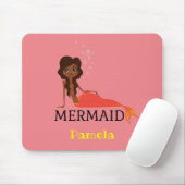 Mermaid Design personaliseren Muismat (Met muis)