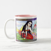 Mermaid Dolphin Fairytale Coffee Tea Mok (Links)