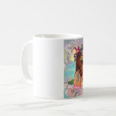 Mermaid "Dolphin Kiss" beker van Schempp Koffiemok (Voorkant links)