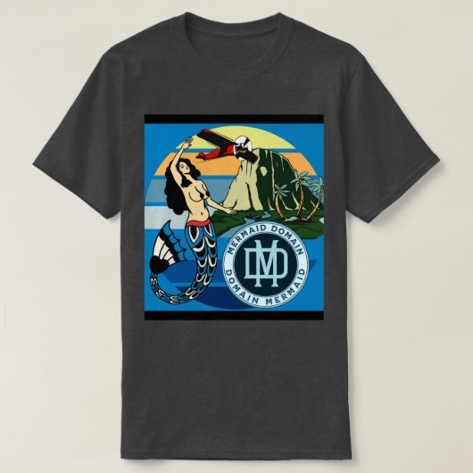 MERMAID DOMAIN MERMAID PARADISE TSHIRT (Design voorkant)