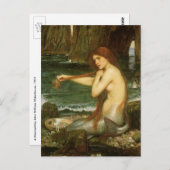 Mermaid door John William Waterhouse Briefkaart (Voorkant / Achterkant)