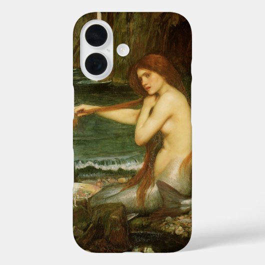 Mermaid door John William Waterhouse Case-Mate iPhone Case (Achterkant)