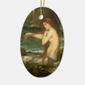 Mermaid door John William Waterhouse Keramisch Ornament (Links)