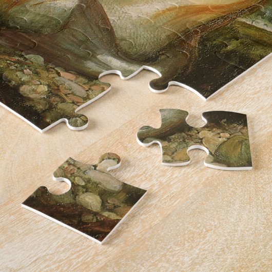 Mermaid door John William Waterhouse Legpuzzel (Zijkant)