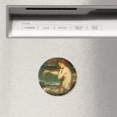 Mermaid door John William Waterhouse Magneet (Insitu (Vaatwasser))
