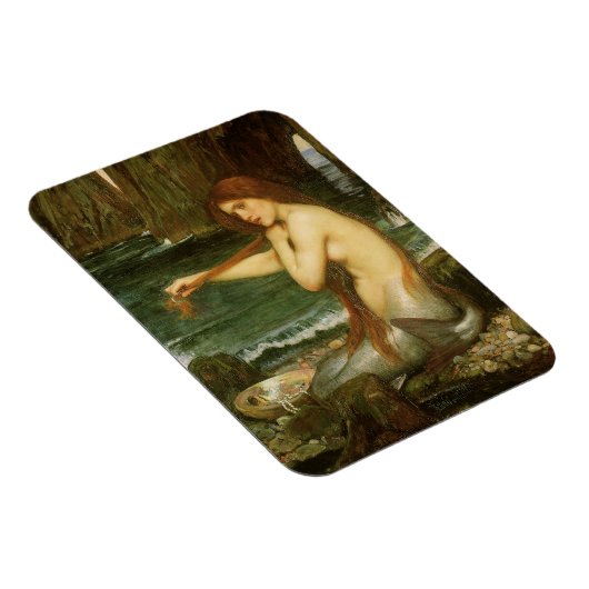 Mermaid door John William Waterhouse Magneet (Rechterzijde)